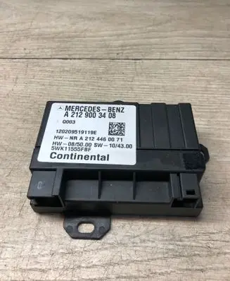Mercedes-Benz E W212 Fuel injection pump control unit/module A2129003408 A2124460071 5WK11555FBF