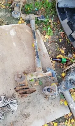 Opel Meriva A Rear axle beam 