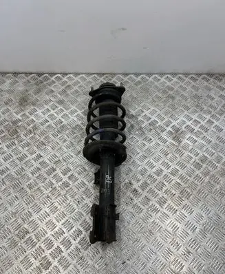 Front shock absorber with coil spring