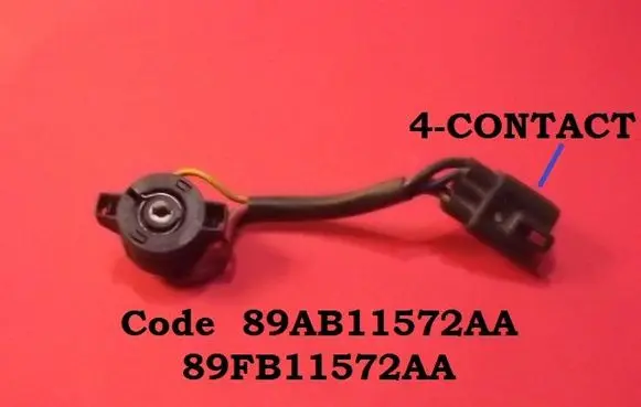 Ford Escort Ignition lock contact 89AB11572AA 89FB11572AA