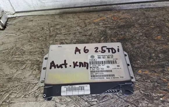 Audi A6 S6 C5 4B Gearbox control unit/module 4B0927156CF 0260002702