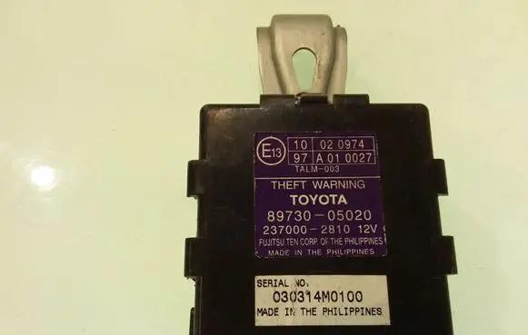 Toyota Avensis T250 Alarm control unit/module 8973005020 2370002810 10020974