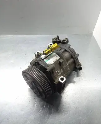 Peugeot 407 Air conditioning (A/C) compressor (pump) 9656574080