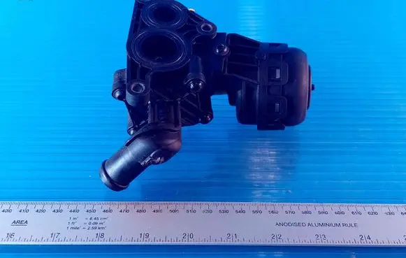 Audi Q7 4M Coolant heater control valve 059121737AJ 0114154A