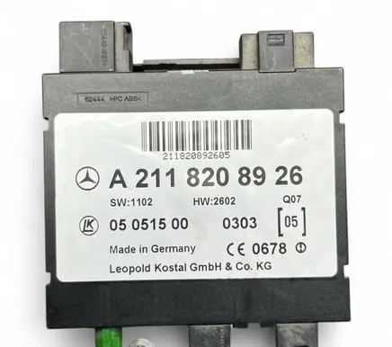 Keyless (KESSY) go control unit/module