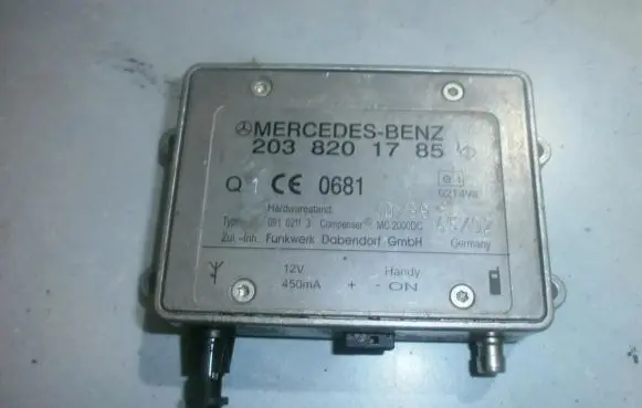 Mercedes-Benz S W220 Other control units/modules 2038201785 ANTENAAMPLIFIER