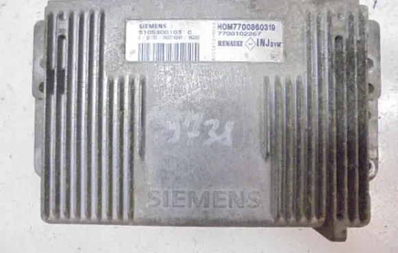 Renault Megane I Engine control unit/module ECU 7700860319