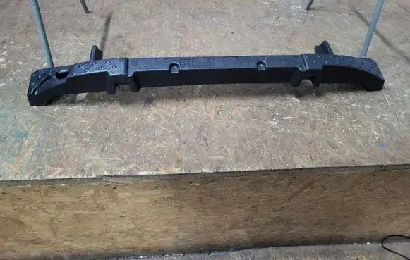 Opel Corsa F Front bumper foam support bar 390817832332