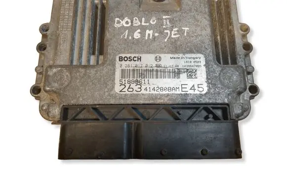 Fiat Doblo Engine control unit/module ECU 0281017012 51899611