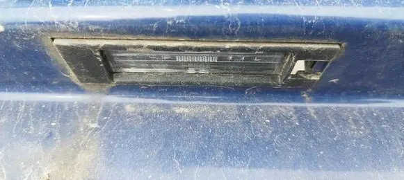 Opel Corsa E Number plate light