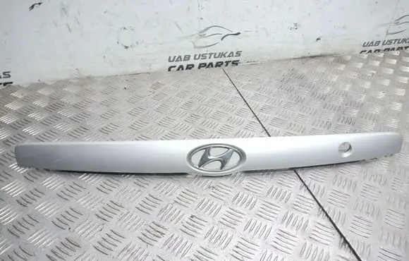 Hyundai Elantra Trunk door license plate light bar 