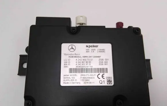 Mercedes-Benz GLA W156 Other devices A2429019000 A2429007001