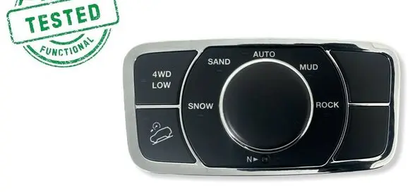 Jeep Grand Cherokee Suspension ride height/mode switch P68258737AA 1191131108225601