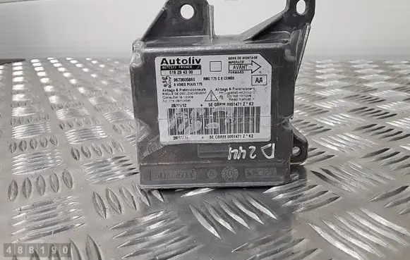 Peugeot RCZ Airbag control unit/module 9673605880