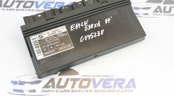 BMW 5 E60 E61 Comfort/convenience module 9168835
