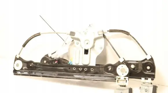 Front window lifting mechanism without motor