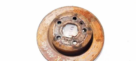 Opel Astra J Rear brake disc neventiliuojamas