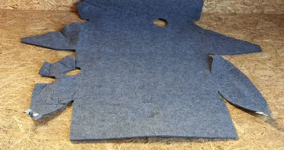 Mercedes-Benz SLC R172 Trunk/boot floor carpet liner A1716820100 526790000 16927600E