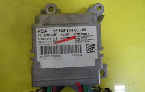 Peugeot 207 Airbag control unit/module 966359348000 0285010112