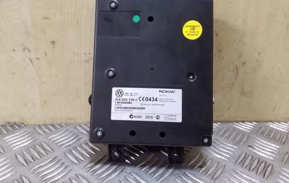 Volkswagen Touareg I Bluetooth control unit module 7L6035730C