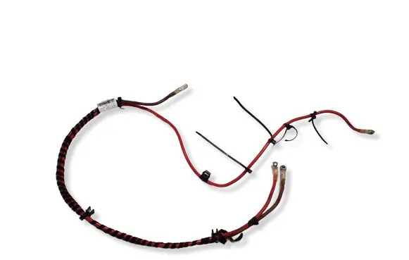 Volkswagen Touareg III Positive cable (battery) 4M2971478C