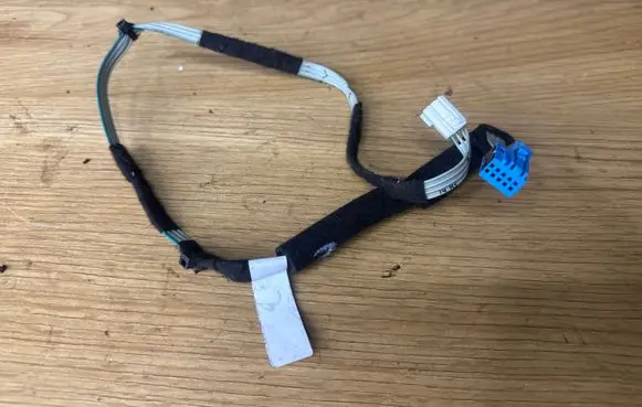 Mercedes-Benz C W204 Rear door wiring loom A2045402610