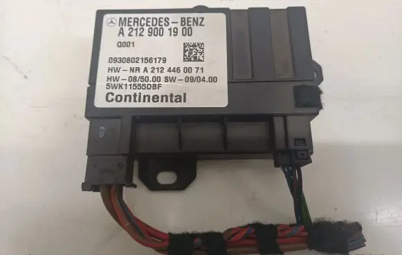 Mercedes-Benz E W212 Fuel injection pump control unit/module A2129001900