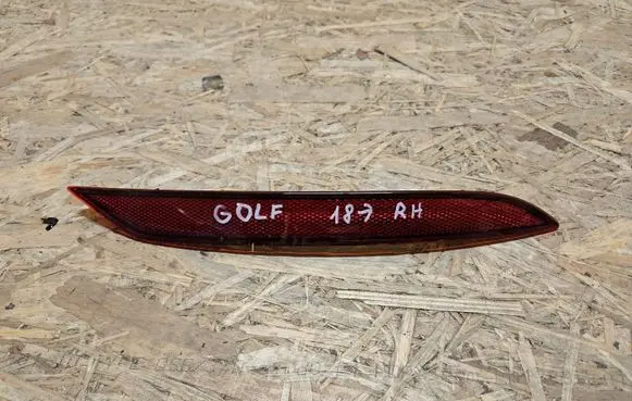 Volkswagen Golf VII Rear tail light reflector