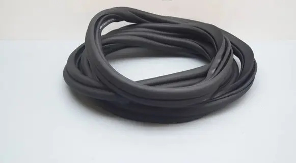 Rubber seal rear door
