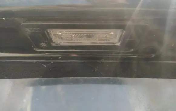 Audi A1 Number plate light