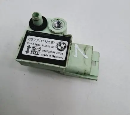 Airbag deployment crash/impact sensor
