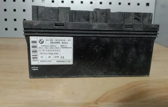 BMW 5 E60 E61 Comfort/convenience module 9151516 6135915151601