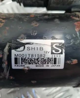 Mazda 6 Starter motor