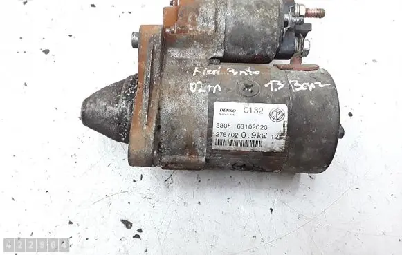 Fiat Punto (188) Starter motor e80f63102020