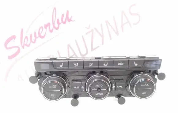 Volkswagen PASSAT B8 Climate control unit 5G0907044BG 5HB01264546 1501540035