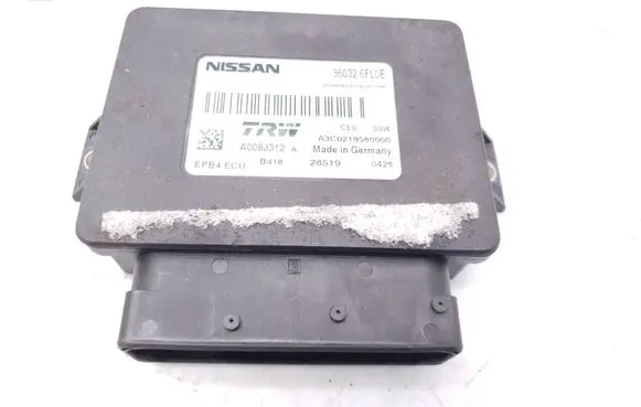 Nissan Qashqai Hand brake control module 360326FL0E A008J312 A3C0219580000