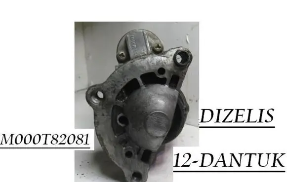 Peugeot 806 Starter motor M000T82081