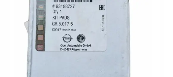 Opel Astra G Brake pads (rear) 