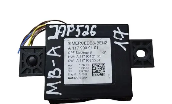 Mercedes-Benz A W176 Camera control unit module A1179009101 A1179025501 A1179012100