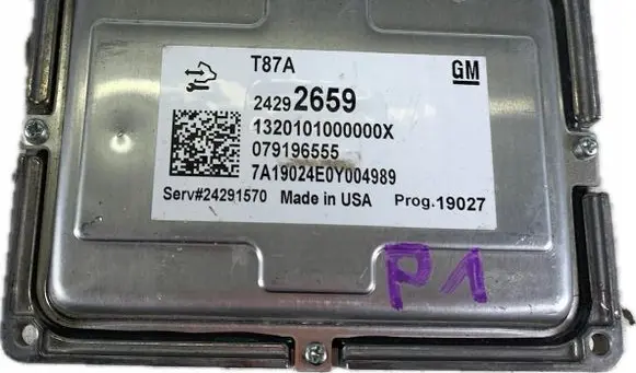 Chevrolet Volt II Gearbox control unit/module 24292659