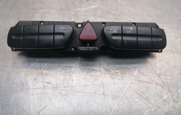 Mercedes-Benz C W203 Hazard light switch 2038214658