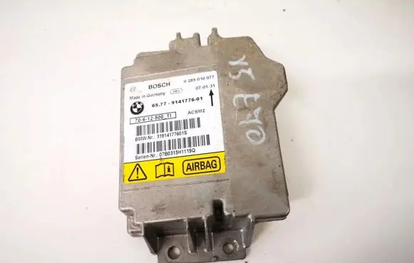 BMW X5 E70 Airbag control unit/module 6577914177601 65.77-9141776-01