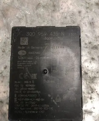 Volkswagen Golf VII Keyless (KESSY) go control unit/module 3Q0959435N-BILI 3Q0959435N