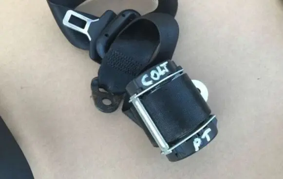 Mitsubishi Colt Rear seatbelt 602441100B