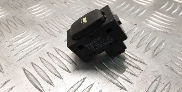 Peugeot 407 Electric window control switch 96360166XT