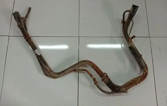 Honda Jazz Fuel tank filler neck pipe 