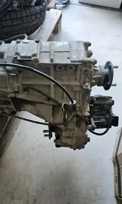Gearbox transfer box case