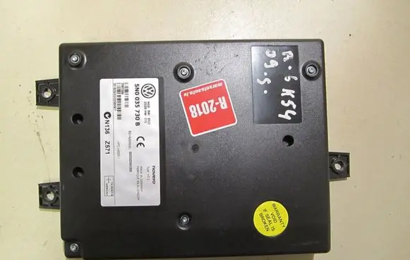 Volkswagen PASSAT B6 Bluetooth control unit module 5N0035730B