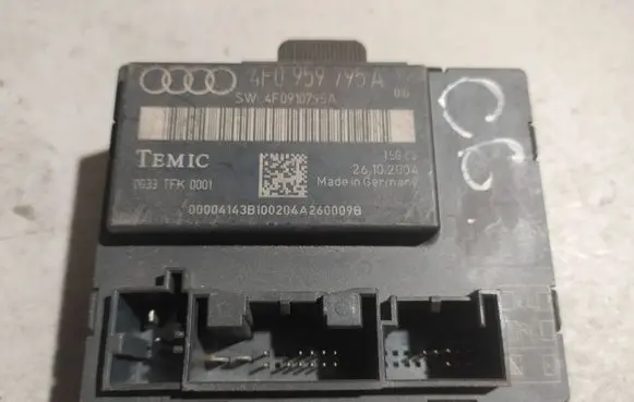 Audi A6 S6 C6 4F Door control unit/module 4F0959795A 4F0910795A 0033TRK0001