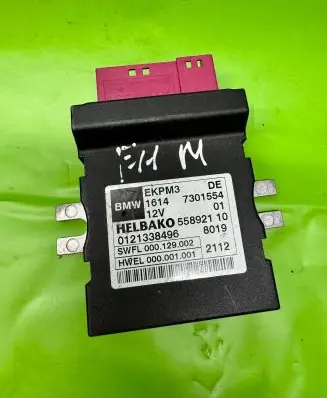 BMW 7 F01 F02 F03 F04 Fuel injection pump control unit/module 7301554 55892110 0121338496